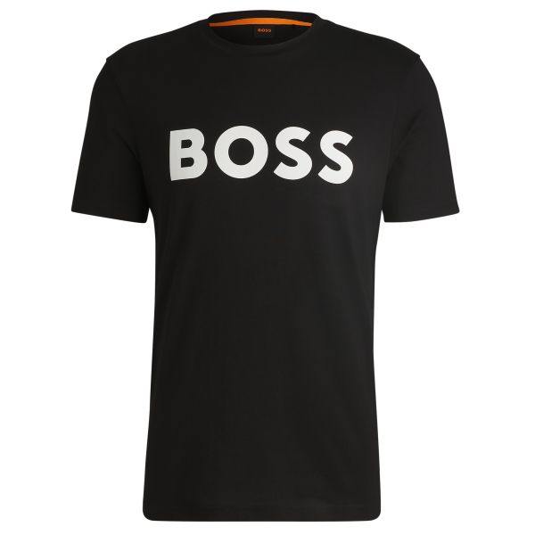 Boss Thinking T-shirt Zwart