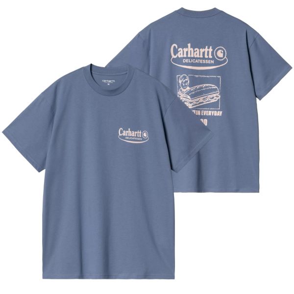 Carhartt WIP Catalogue T-shirt Blauw