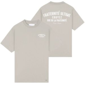 Croyez Fraternité T-shirt Grijs