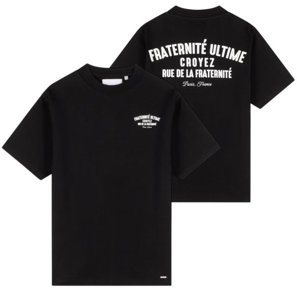 Croyez Fraternité T-shirt Zwart