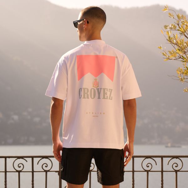 Croyez Fumes Amalfi T-shirt Wit