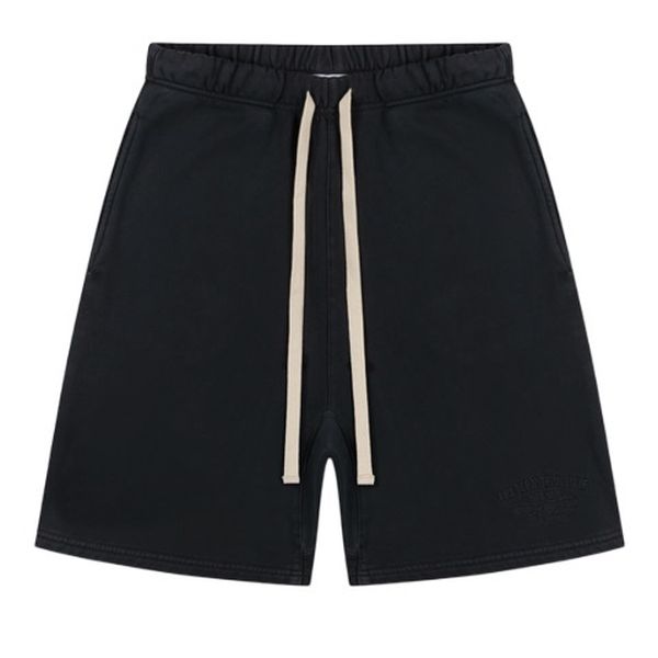 Croyez Garment Dye Fraternité Korte Broek Zwart