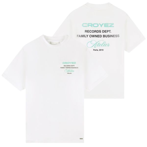 Croyez Records T-shirt Wit
