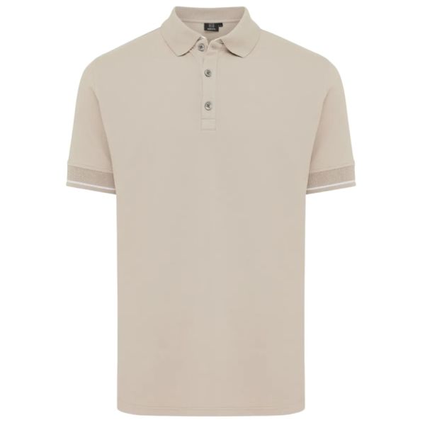 Genti 3 Buttons Polo Beige