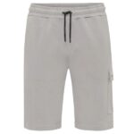 Genti Monogram Cargo Korte Broek Grijs