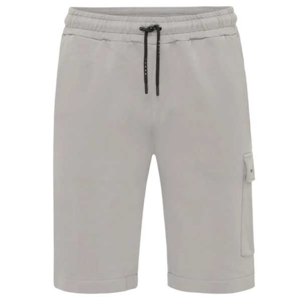 Genti Monogram Cargo Korte Broek Grijs