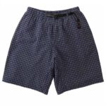 Gramicci O.G. Seersucker Lagoon Korte Broek Navy