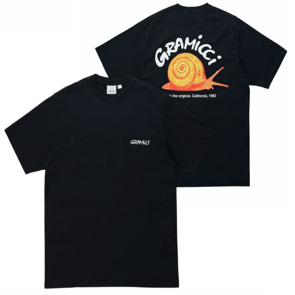 Gramicci Snail T-shirt Zwart