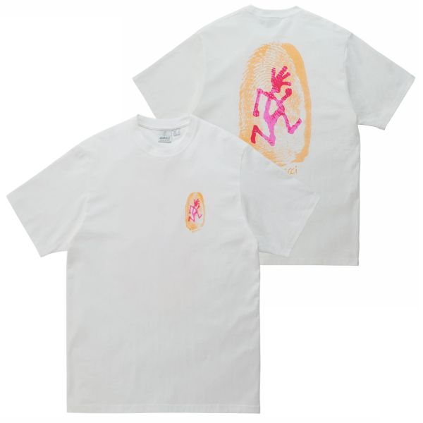 Gramicci Thumbprint T-shirt Wit