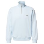 Lacoste Half Zip Sweater Licht Blauw