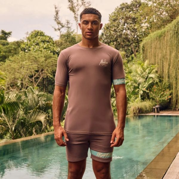 Malelions Captain T-shirt 2.0 Bruin