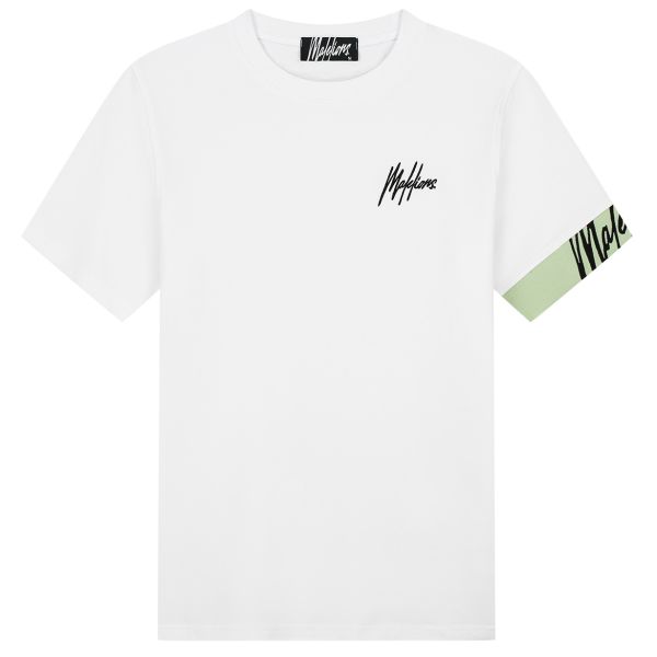 Malelions Captain T-shirt 2.0 Wit