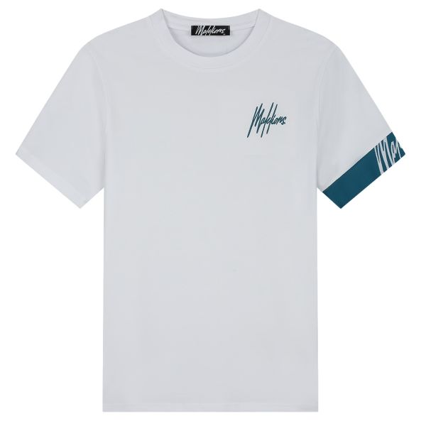 Malelions Captain T-shirt 2.0 Wit