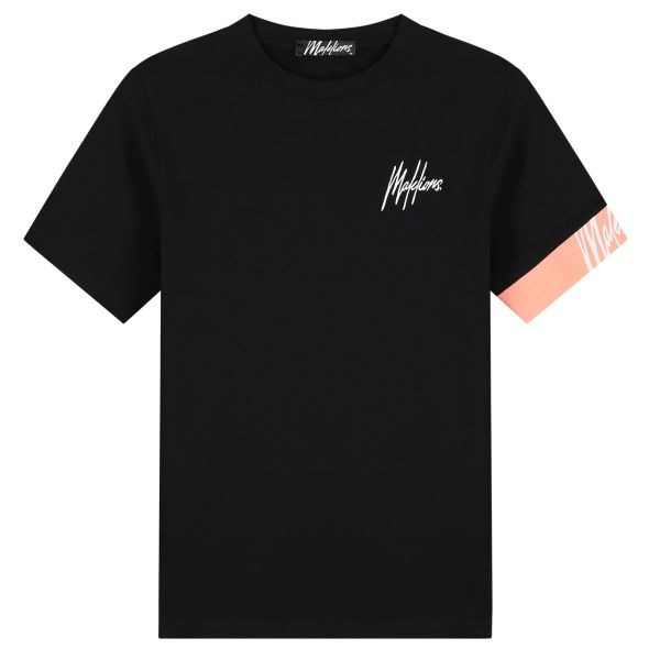 Malelions Captain T-shirt 2.0 Zwart