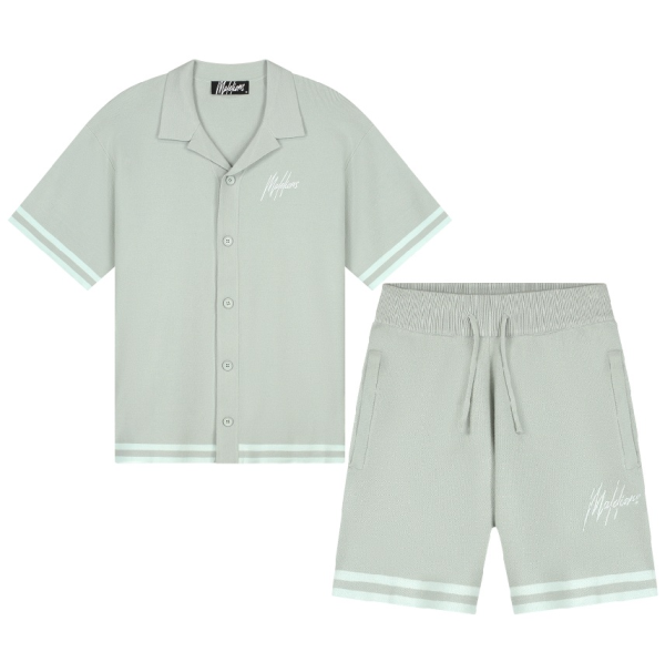 malelions knitted zomerset licht groen