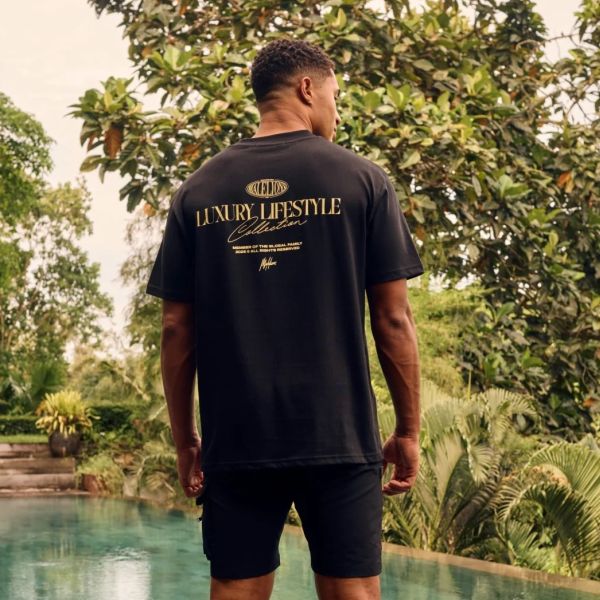 Malelions Members T-shirt Zwart