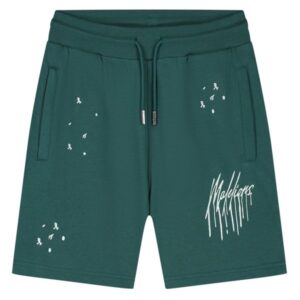Malelions Painter Korte Broek Donker Groen