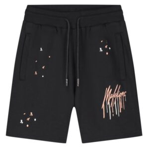 Malelions Painter Korte Broek Zwart