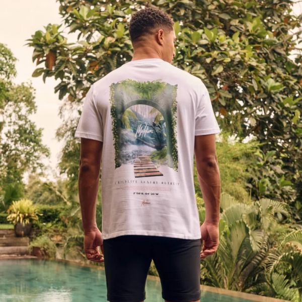 Malelions Retreat T-shirt Wit
