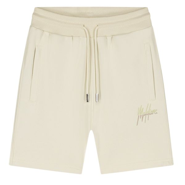 Malelions Split Korte Broek Beige