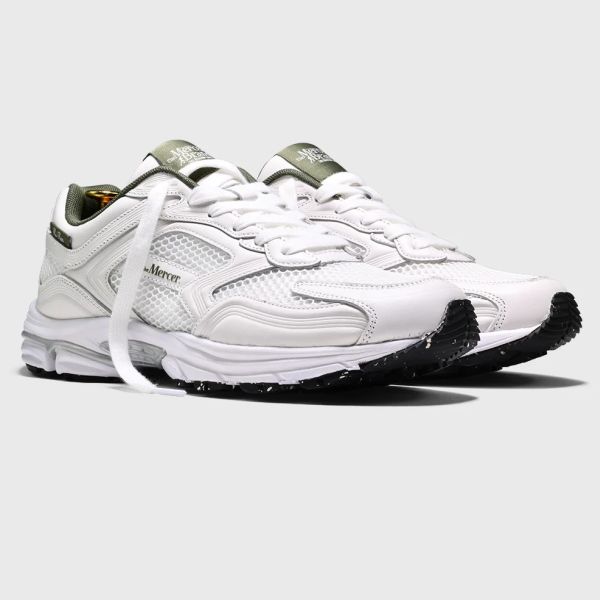 Mercer Amsterdam The Re-Run Next Gen CR Sneaker Wit/Groen
