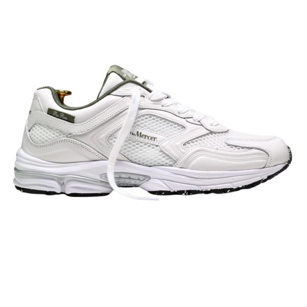 Mercer Amsterdam The Re-Run Next Gen CR Sneaker Wit/Groen