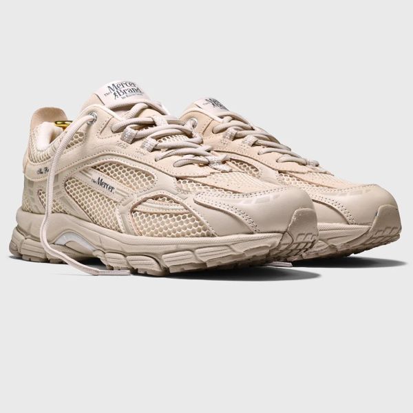 Mercer Amsterdam The Re-Run Suede Sneaker Beige