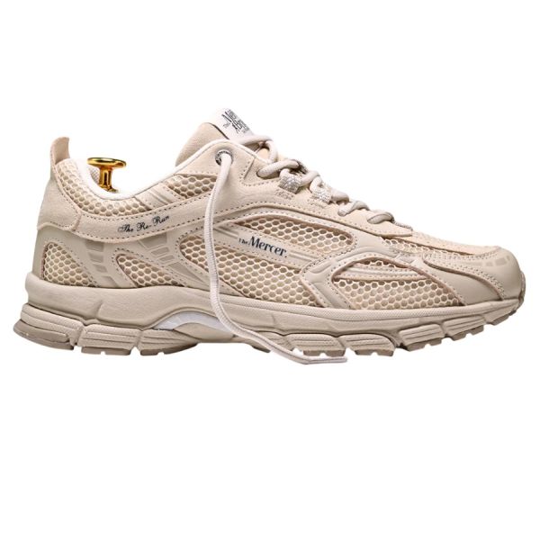 Mercer Amsterdam The Re-Run Suede Sneaker Beige