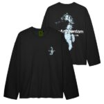 New Amsterdam Surf Association Seahorse Longsleeve T-shirt Zwart