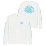 New Amsterdam Surf Association Sprayed Logo Longsleeve T-shirt Wit