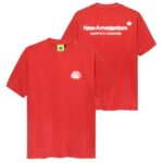 New Amsterdam Surf Association Sprayed Logo T-shirt Rood