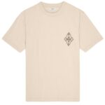 NN.07 Adam Print T-shirt Beige