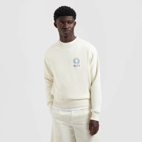 Olaf Gradient Sun Sweater Off White