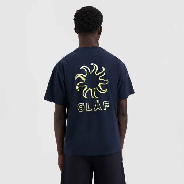 Olaf Gradient Sun T-shirt Navy