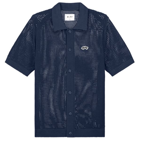 Olaf Knit Polo Navy