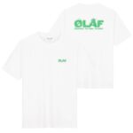 Olaf Spunge Logo T-shirt Wit