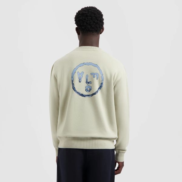 Olaf Sunscreen Face Sweater Licht Groen