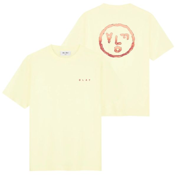 Olaf Sunscreen Face T-shirt Licht Geel