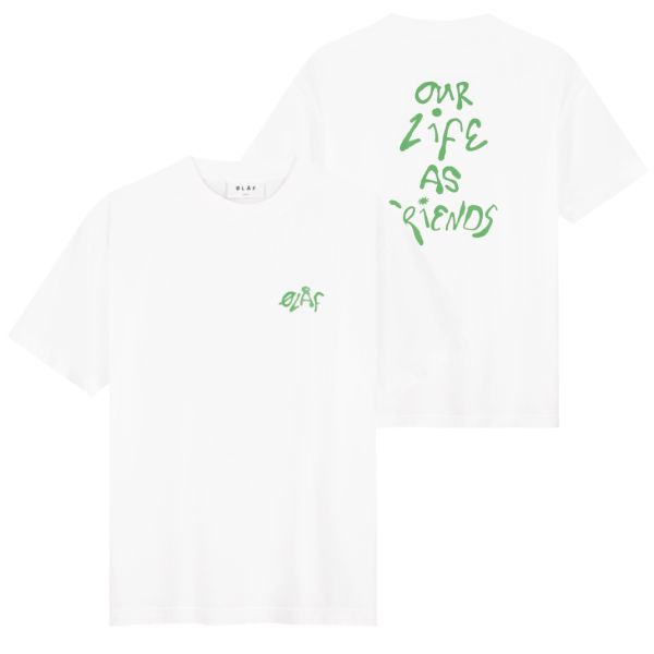 Olaf Tag T-shirt Wit