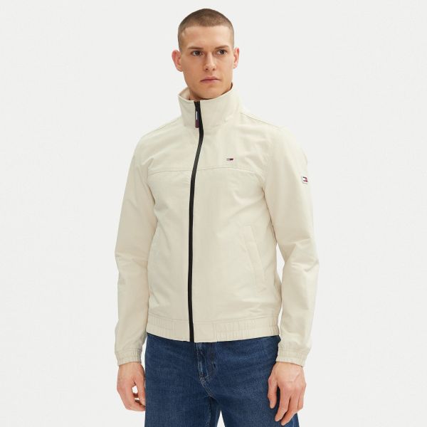 Tommy Jeans Essential Casual Bomber Jack Off White