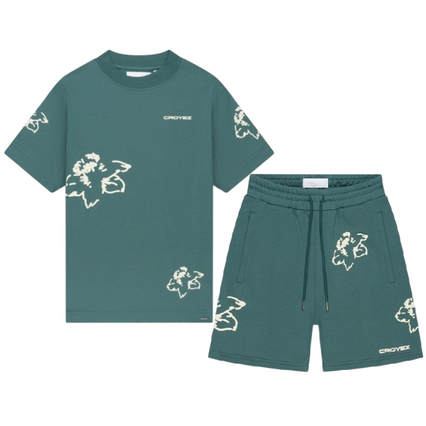 Croyez Initial Flower Zomerset Groen
