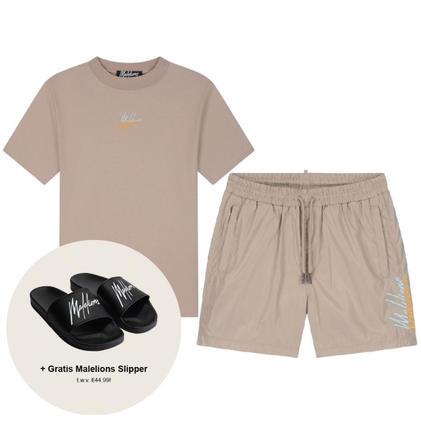 Malelions split zomerset beige