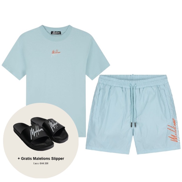 Malelions split zomerset licht blauw