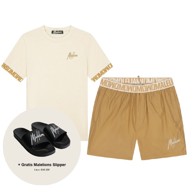 Malelions venetian zomerset off white goud