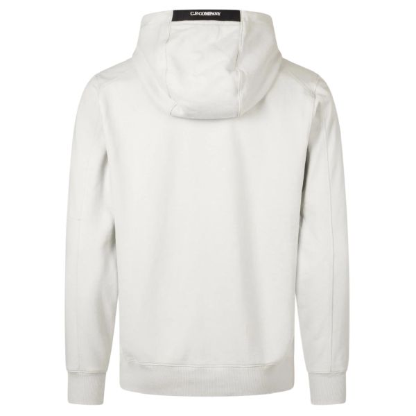 CP Company Diagonal Raised Fleece Lens Hoodie Mint