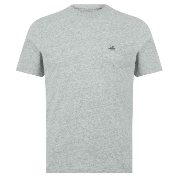 CP Company Logo Patch T-shirt Grijs