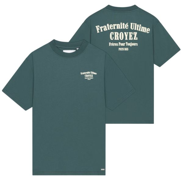 Croyez Fraternité T-shirt Groen
