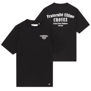 Croyez Fraternité T-shirt Zwart