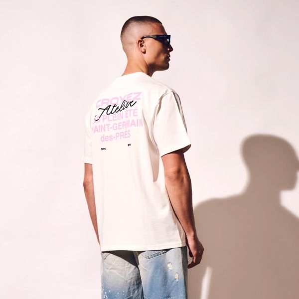 Croyez Plein Été T-shirt Off White
