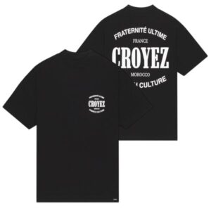 Croyez Stamp T-shirt Zwart